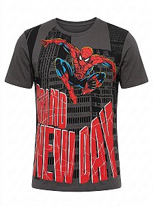Camiseta Marvel Homem Aranha: Um Novo Dia City