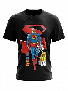 Camiseta DC Comics Superman e Krypto
