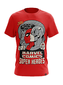 Camiseta Marvel Comics Super Heroes
