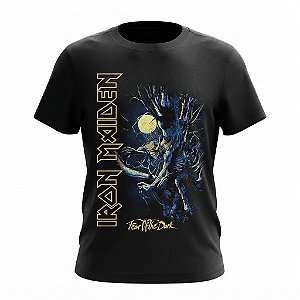 Camiseta Infantil Iron Maiden Fear of the Dark Oficial