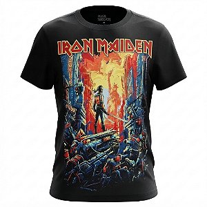 Camiseta Iron Maiden - Hell on Earth