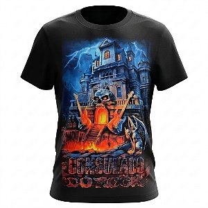 Camiseta Caveira - Castelo