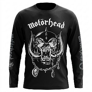 Camiseta Infantil Manga Longa Motorhead - Born To Lose