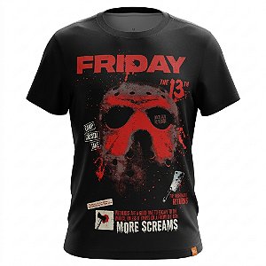 Camiseta Sexta-Feira 13 - Poster