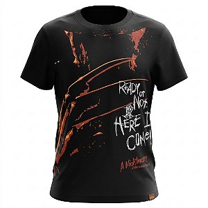 Camiseta A Hora do Pesadelo - Freddy Krueger