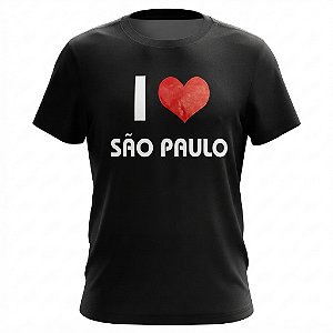 Camiseta I Love São Paulo