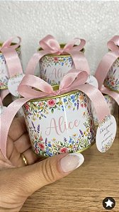 Tubo latas 5x6 personalizadas / PACOTE COM 10