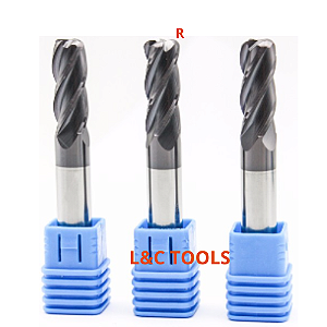 D12x12xR0.5x30x100x4F Fresa Toroidal 12.0mmx100mm R0.5 55 HRC