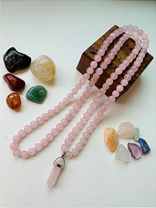 Japamala Quartz Rosa