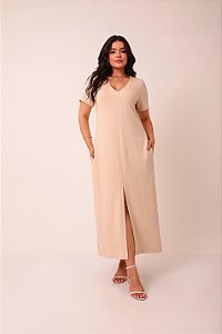 Vestido Heloisa Macadamia