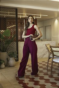 Calça Reta Luiza Bordo