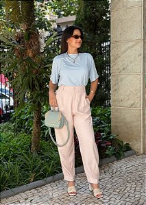 Calça Cenoura Geana Blush
