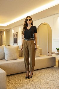 Calça Cenoura Geana Bronze