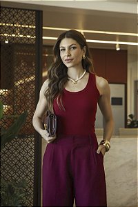 Regata Vanessa Vermelha Carmim