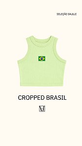 Regata Cropped Brasil