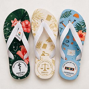 Chinelos Personalizados para Formatura