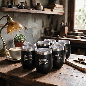 Kit 10 Copos Cuia Personalizados | Lembrancinhas para Festas