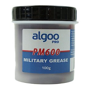 Graxa PM600 Military Grease Algoo Pro 100 gramas para Suspensão E Rolamentos Bicicletas Vermelha