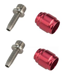 2x Olivas e Insert com Rosca p/ Freios À Disco Sram Avid Guide Level TLM Ultimate