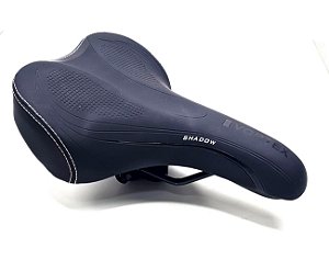 Selim Bicicleta Vortex Shadow MTB Anatômico Confort Plus Preto 255mm