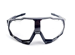 Óculos Invictus Preto Lente Transparente Ideal Para Pedal Noturno