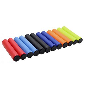 Manoplas Absolute para MTB em Silicone Colorida 35 Gramas Várias Cores igual ESI Grips