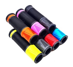 Manopla para Bicicleta Western Colors em Borracha Macia Confort MTB