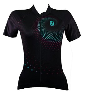 Camisa De Ciclismo Feminina UltraCore Fps 50 Bolso Fita Refletiva