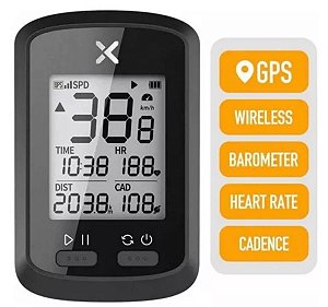 GPS Bicicleta Xoss G+ com Suporte ANT+ Bluetooth Strava Ipx7
