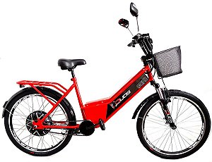 Bicicleta Elétrica Aro 26 Duplo Duos Confort Com Alarme e Trava Roda