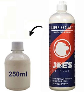 Líquido Selante de Pneu Bicicleta Joes No Flats Super Tubeless Fracionado 250ml