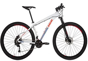 Bicicleta Aro 29 MTB Caloi Atacama Shimano 3x9 Freios Hidráulicos