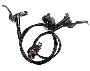 Par de Freios Hidraulicos Shimano MT501 Manete 1 Dedo - USADO