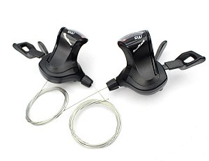 Alavanca Passador de Marchas SunRace M5 Rapidfire 3x8 24v C/ Display