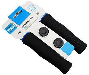Manopla de Bicicleta Shimano PRO Espuma Slim 130x32mm Ergonômica