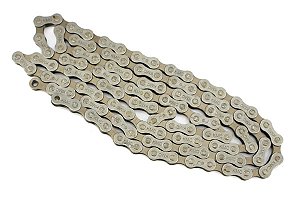 Corrente Bicicleta KMC Indexada HV500 6 ou 7 Velocidades 116 Links