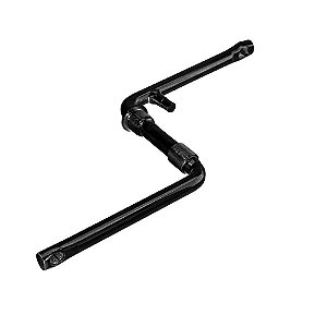 Pedivela Bicicleta Fauber Monobloco 165mm Com Pino 15mm Cor Preto