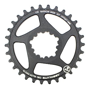 Coroa Única Absolute 30d Direct Mount Para Pedivela Sram Offset 3mm