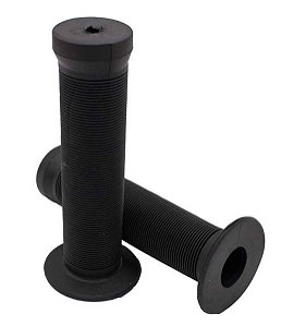 Manopla Gta Bicicleta Bmx 132mm Preta Luvinha Macia