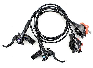 Freio à Disco Hidraulicos Shimano Deore XT M8100 Pastilhas Icetech - USADO