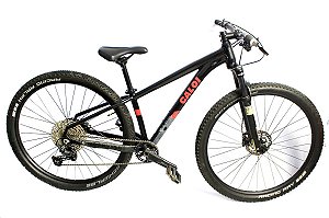 Bicicleta Caloi Explorer Pro Tam PP Grupo Shimano 11v - USADO