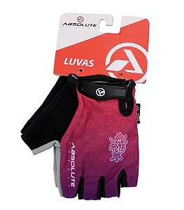 Luvas De Ciclismo Absolute Mia Feminina Dedo Curto Aberto Palma em Gel