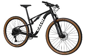 Bicicleta Mtb 29 Caloi Elite Fs Alumínio Full Sram 12v Rock Shox Reba Tam G 19"