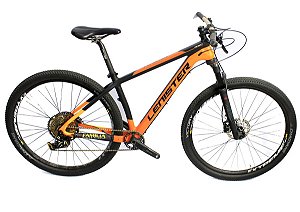 Bicicleta Lenister Carbono Laranja Tam M - USADO