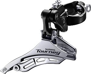 Cambio Dianteiro Triplo Shimano Ty300 21 Marchas 31.8mm