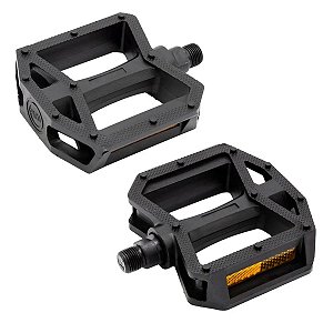 Pedal Plataforma Bicicleta  Paco 1/2 Rosca Fina Com Esfera