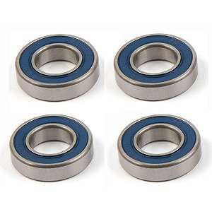 Kit 4 Rolamentos Enduro 6800 LLB 10x19x5mm Para Rodas Cubos e Partes Bicicleta
