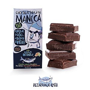 Chocolatínhu du Manéca - Chocolate 72% Cacau