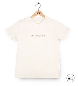 Camiseta Minimalista - Côza Másh Quirída