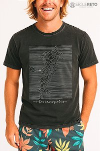 Camiseta Marmorizada - Floripa Lines